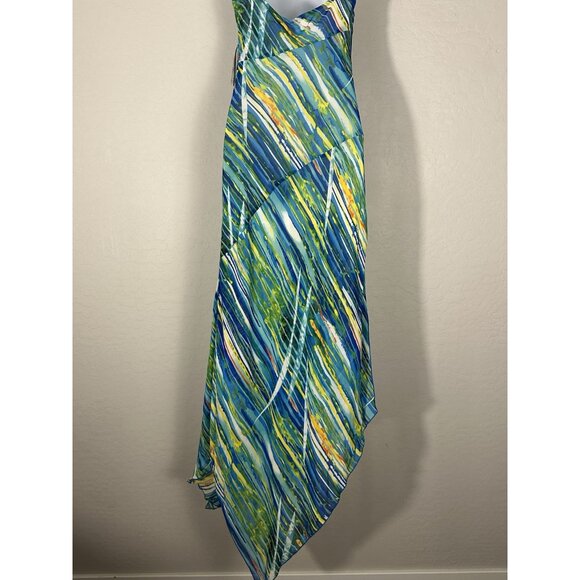 NWT Alberto Makali Dress Womens 6 Maxi 90's Y2K Whimsigoth Quiet Luxury Vintage - Picture 8 of 12